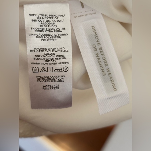 LOFT Ivory Textured Dress - Picture 5 of 7